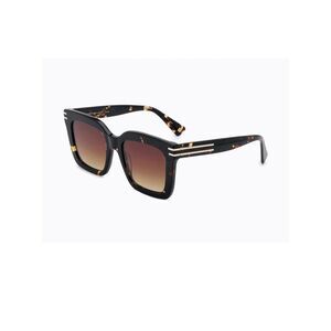 Square Tortoiseshell Sunglasses with Brown Gradient Lenses 9117-2